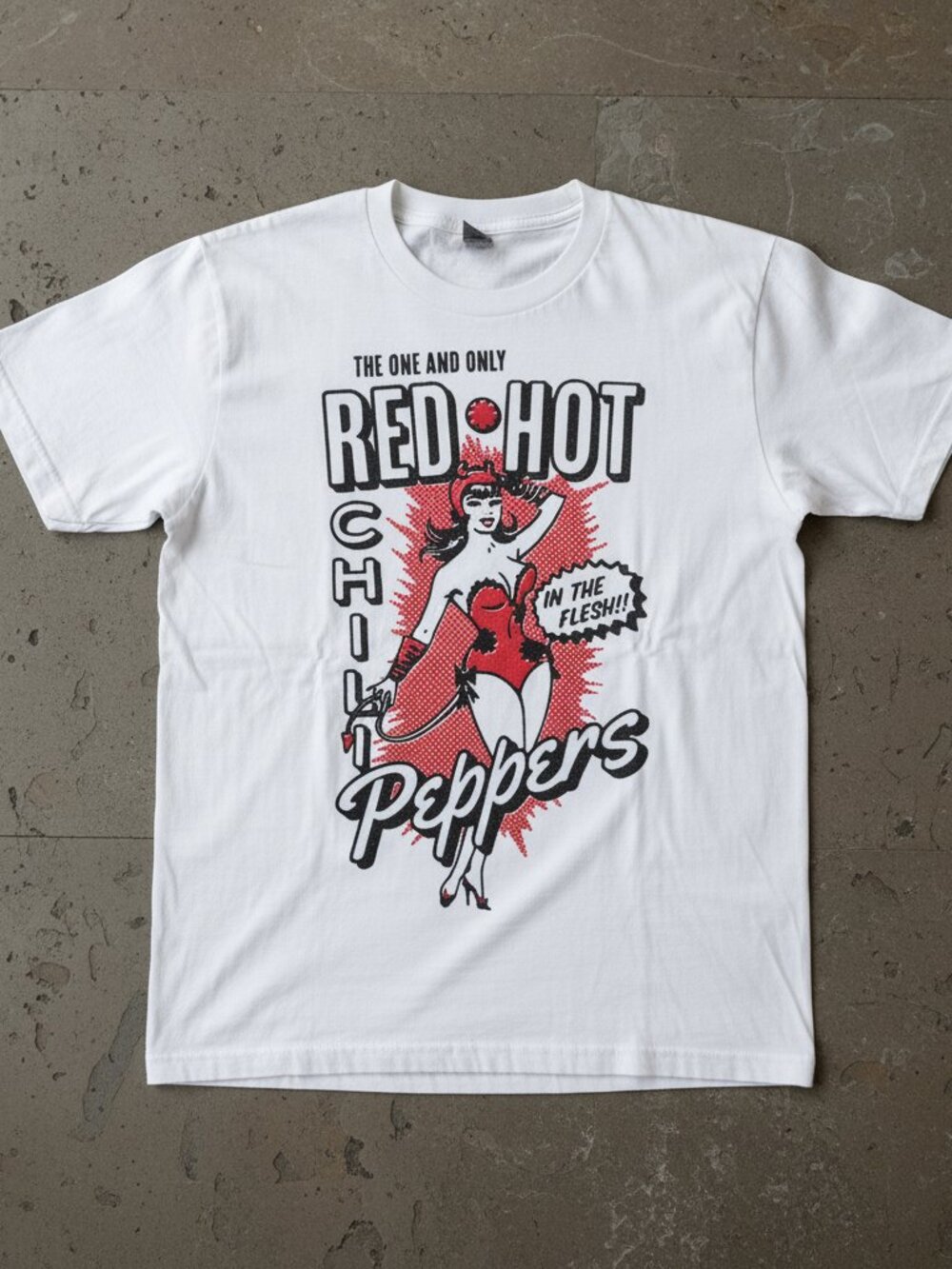 Vintage Red Hot Chili Peppers Graphic T-Shirt | Retro Rock Band Tee | Unisex